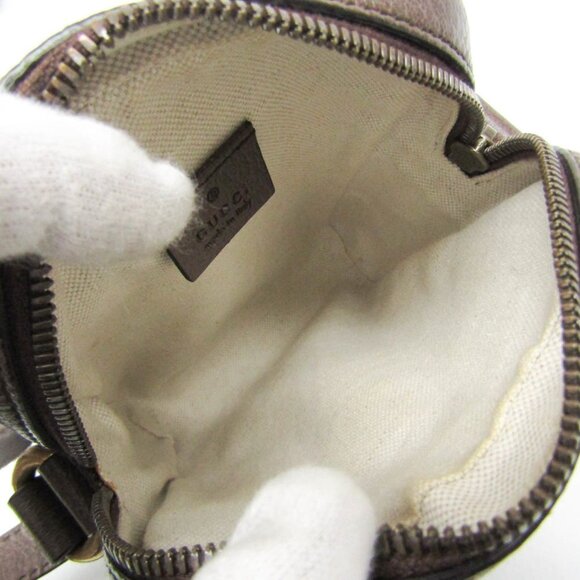GUCCI Brown Leather Shoulder Bag - Picture 3 of 11